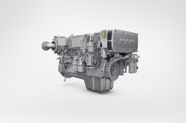 Motores MAN V8 - Força e Robustez