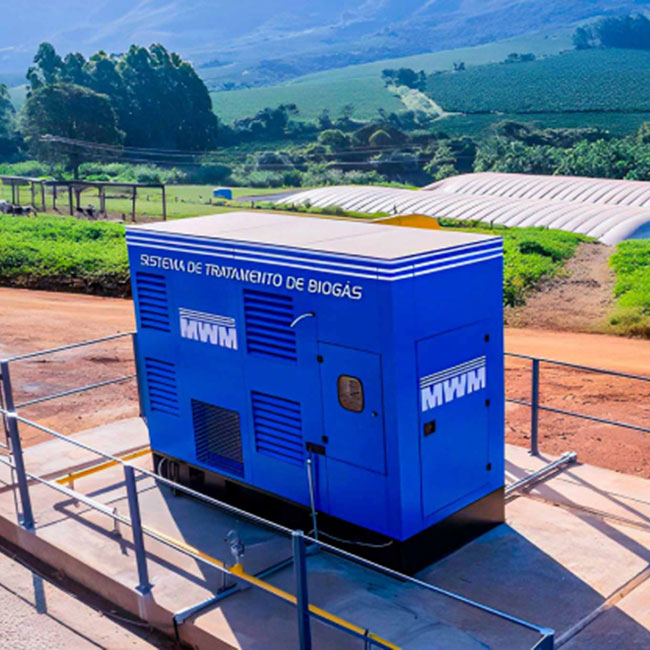 Sistema de tratamiento y monitoreo de biogás